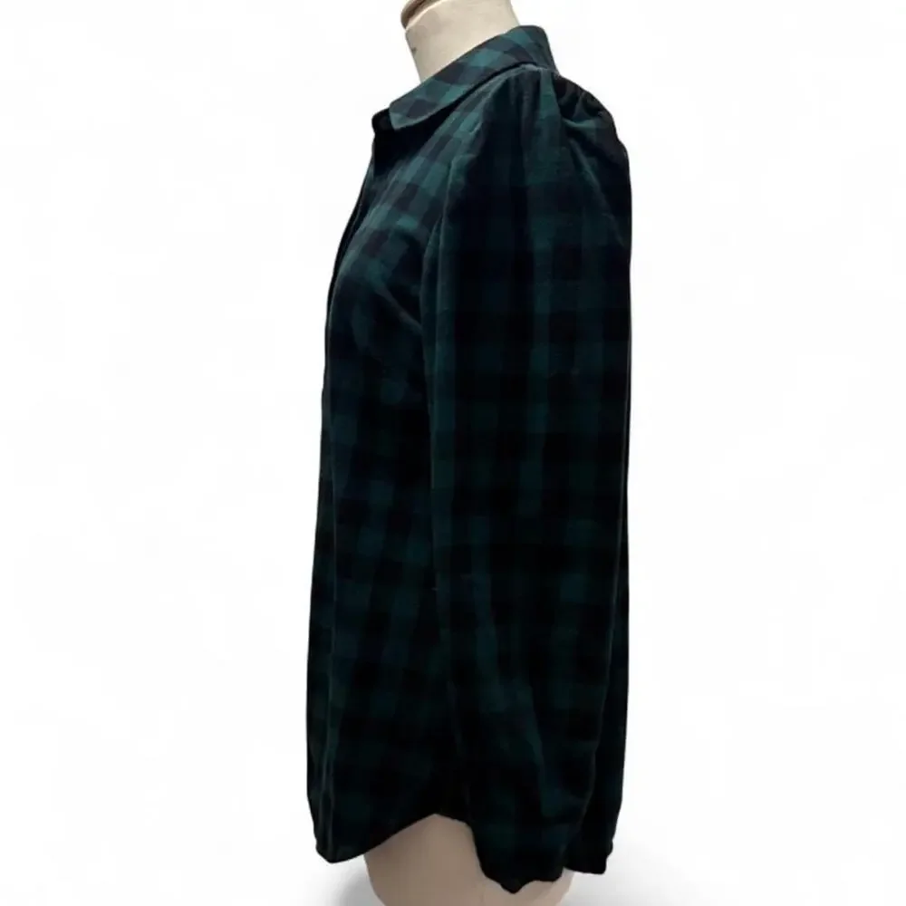 Tuckernuck Green Plaid Button-Up Shirt (sz Medium) 422
